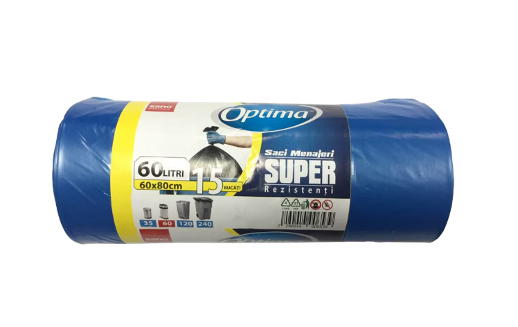 SANO OPTIMA SACI SUPER 60L 15 60*80 ALBASTRI